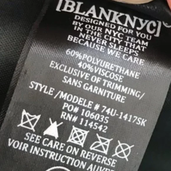 💥HOT ITEM💥Black Lace Up Skinny Leather Pants - Picture 15 of 15